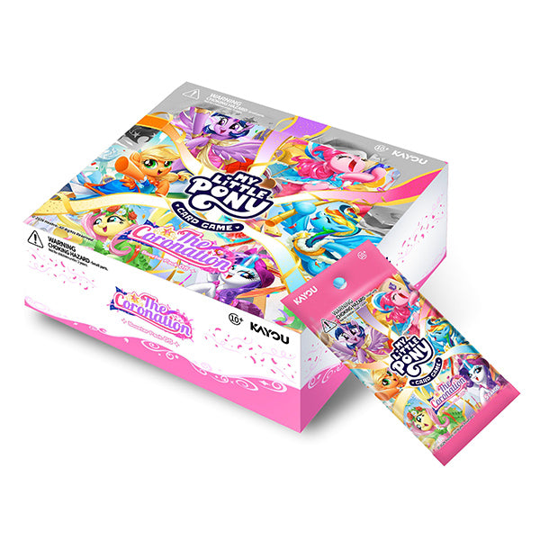 My Little Pony TCG: Set 5- The Coronation- Foil Pack Display (12 packs) PREORDER