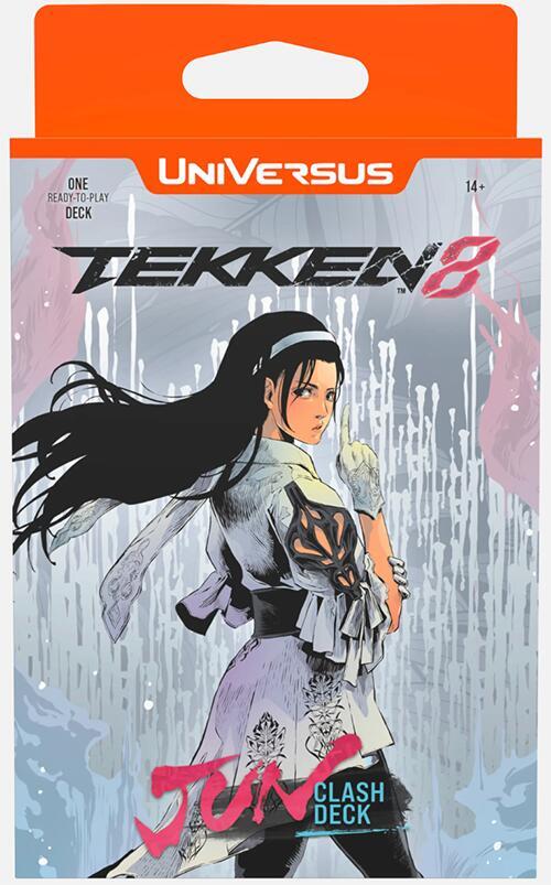 Get Authentic UniVersus CCG: Tekken 8- Clash Deck Jin & Jun in UK