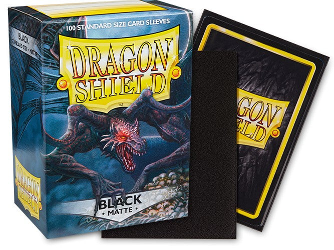 Card Sleeves: Standard Matte - Black