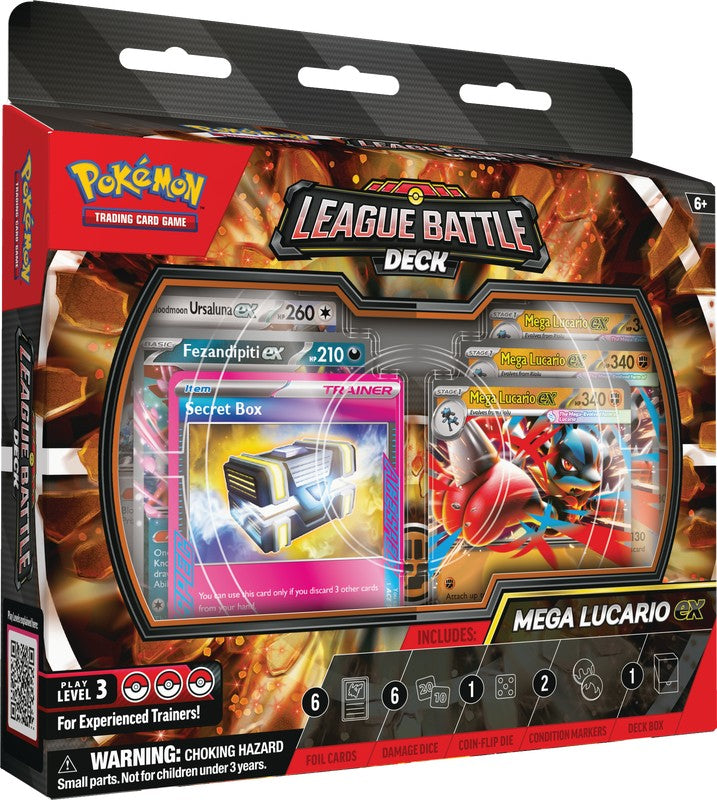 Pokémon: Mega Lucario ex League Battle Deck