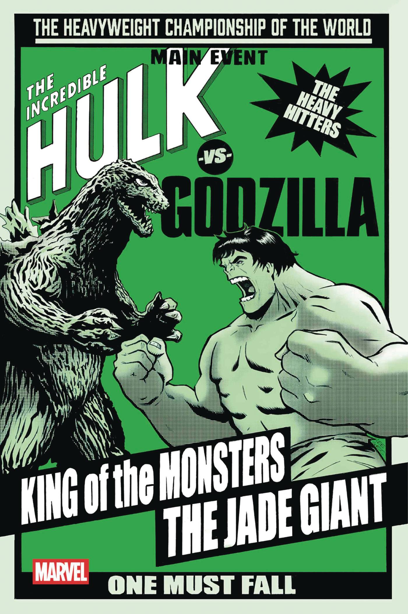GODZILLA VS HULK #1 LEE GARBETT