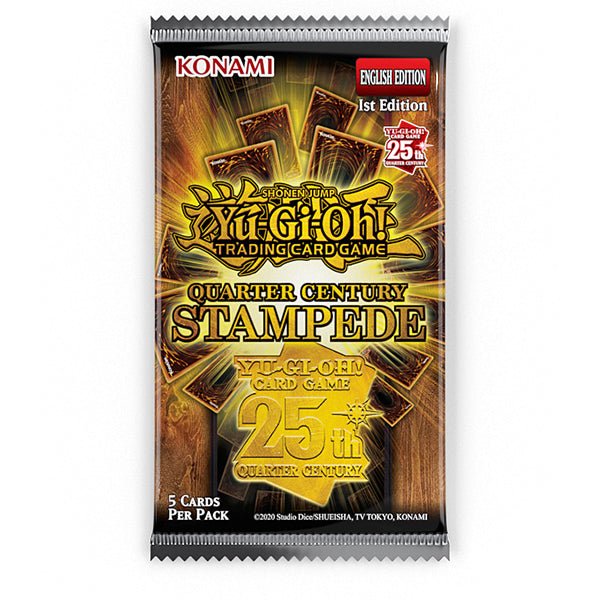 Yu-Gi-Oh: Quarter Century Stampede Booster Display