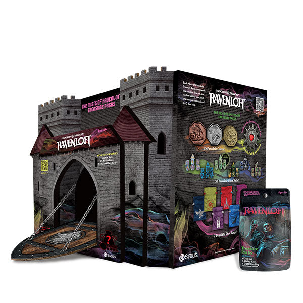 Buy D&amp;D Mists of Ravenloft Treasure Packs Dice Set PDQ Display Dice From Kollect Korner at $19.99 1