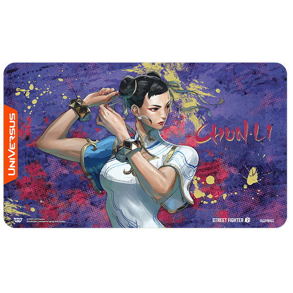 Buy UniVersus CCG: Street Fighter 6 Challenger Series- Chun-Li Playmat Playmats From Kollect Korner at $23.99 2