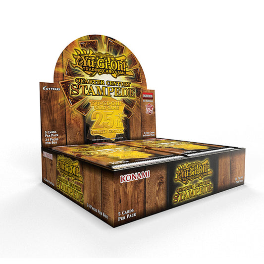 Buy Original Yu-Gi-Oh: Quarter Century Stampede Booster Display in US