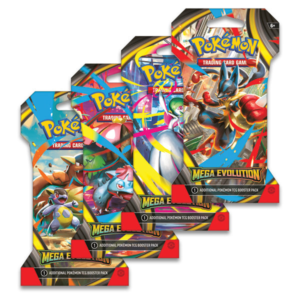 Pokemon TCG: Mega Evolution- Sleeved Booster Pack