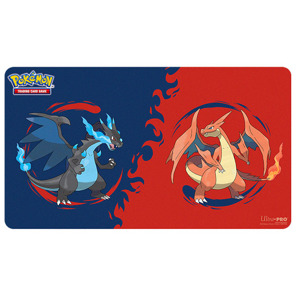 Buy Playmat: Mega Charizard X and Mega Charizard Y Playmats From Kollect Korner at $21.99 1