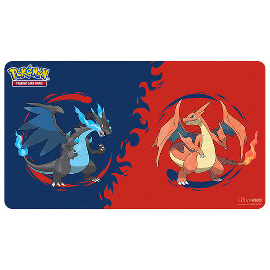 Playmat: Mega Charizard X and Mega Charizard Y