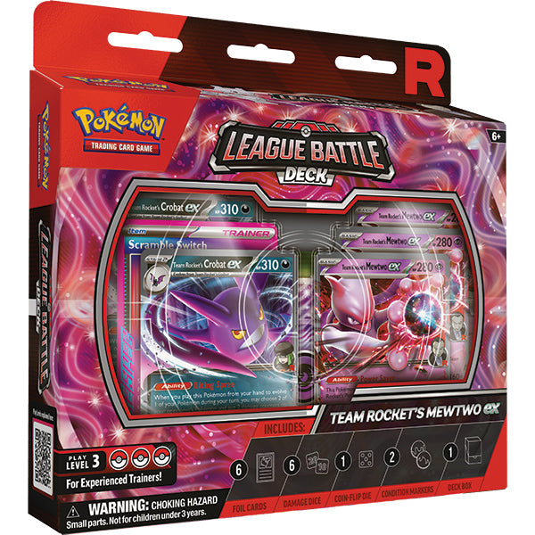 Buy Original Pokemon TCG: Team Rocket's Mewtwo ex League Battle Deck in US