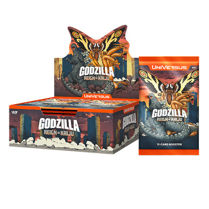 Buy UniVersus CCG: Godzilla - Reign Of Kaiju Booster Display Booster Boxes &amp; Bundles From Kollect Korner at $89.99 2