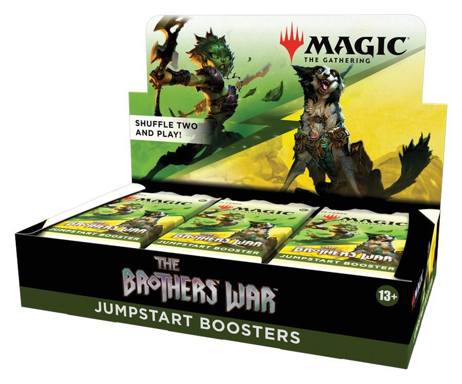 Buy The Brothers War Jumpstart Booster Boxes &amp; Bundles From Kollect Korner at $79.99 1