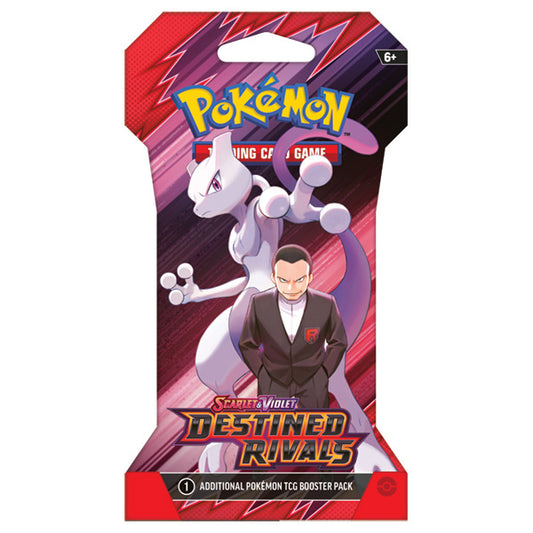 Sleeved Pokemon TCG Scarlet & Violet Booster