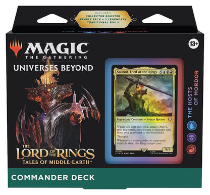 Buy MTG: Lord of the Rings Tales of Middle-Earth Commander Deck Display Booster Boxes &amp; Bundles From Kollect Korner at $49.99 2