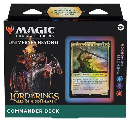MTG: Lord of the Rings Tales of Middle-Earth Commander Deck Display