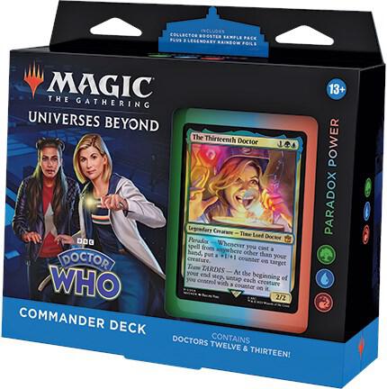 Buy Doctor Who - Commander Deck Collector Boxes &amp; Tins From Kollect Korner at $39.99