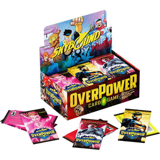 OverPower CCG: Skybound- Invincible/The Walking Dead Booster Pack Display