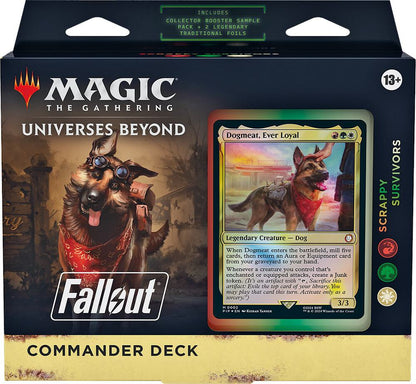 Buy Magic: The Gathering - Fallout Commander Deck Playable Decks From Kollect Korner at $37.99 3
