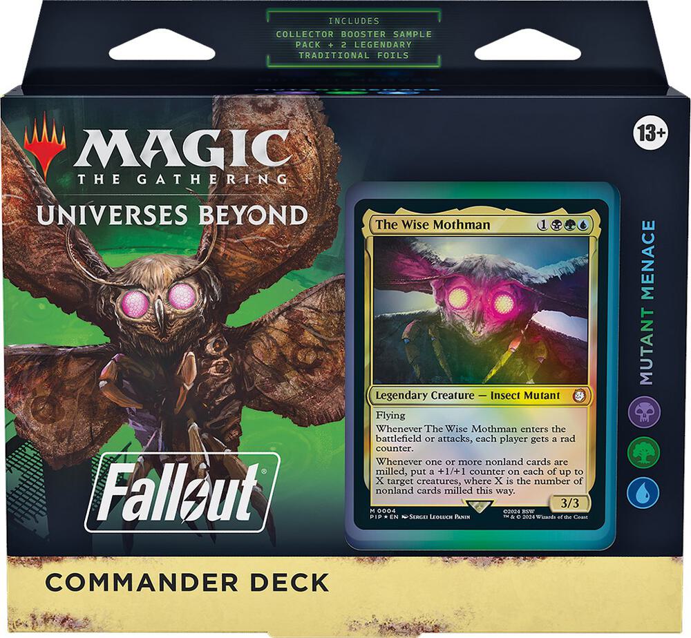 Buy Collectible Magic: The Gathering - Fallout Commander Deck in US