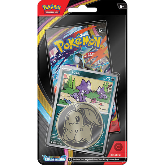 Pokémon: Mega Evolution 04 Chaos Rising- Checklane Blister PREORDER
