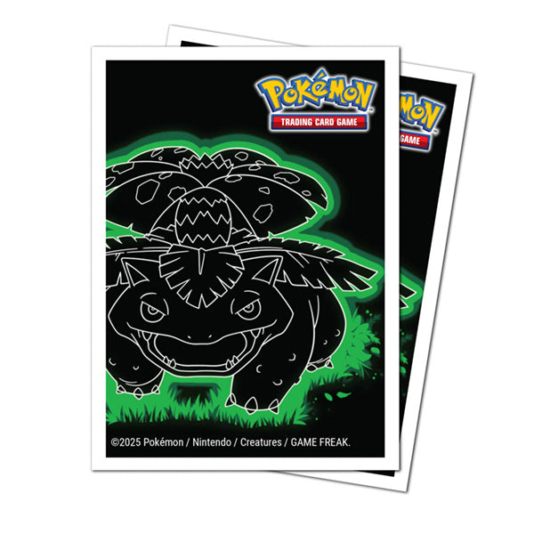 Buy Card Sleeves: Pokémon Apex- Neon Kanto- Venusaur Card Sleeves From Kollect Korner at $18.99 1