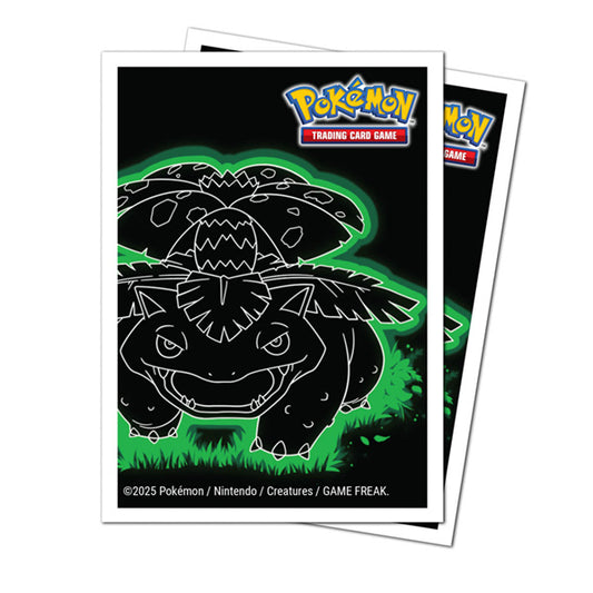 Card Sleeves: Pokémon Apex- Neon Kanto- Venusaur