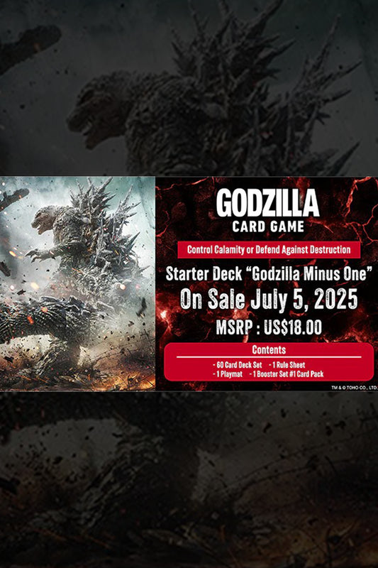 Best Godzilla Card Game: Godzilla Minus One Starter Deck in US