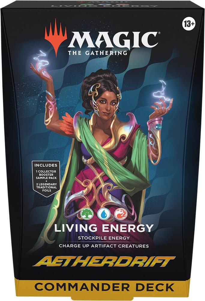 Buy MTG: Aetherdrift Commander Deck Eternal Night/Living Energy Booster Boxes &amp; Bundles From Kollect Korner at $21.99