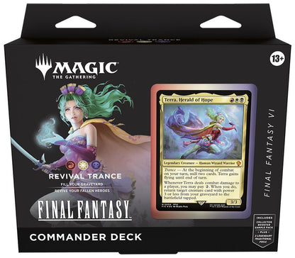 Buy Magic: The Gathering - Final Fantasy Commander Deck Playable Decks From Kollect Korner at $37.99 3