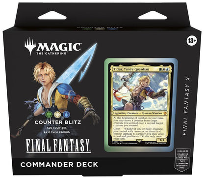 Buy Magic: The Gathering - Final Fantasy Commander Deck Playable Decks From Kollect Korner at $37.99 5