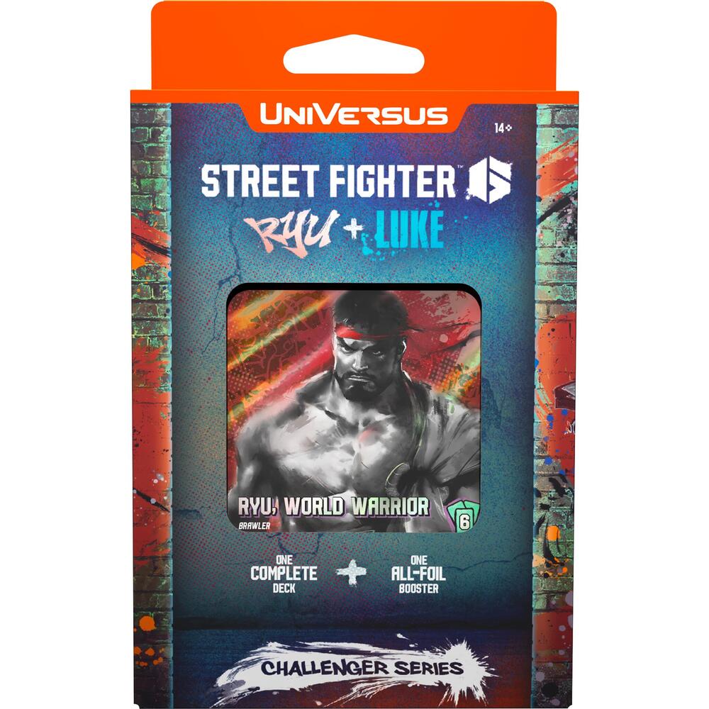Buy UniVersus CCG: Challenger Series - Street Fighter 6 Deck Playable Decks From Kollect Korner at $22.99