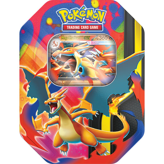 Buy Mega Charizard TCG Tin PREORDER Today