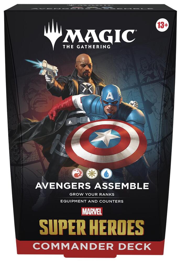 Superheroes Commander Decks