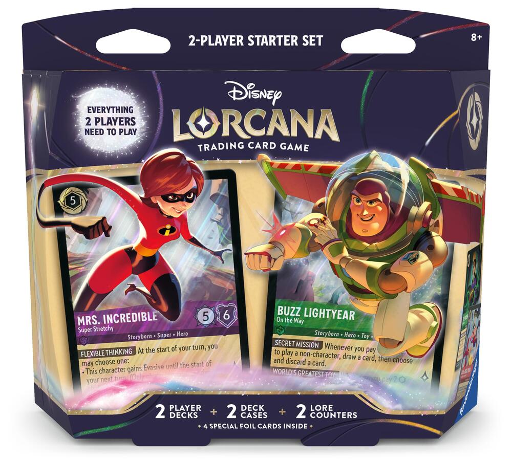 Buy Disney Lorcana: Wilds Unknown 2-Player Starter Set Collector Boxes &amp; Tins From Kollect Korner at $19.99 1