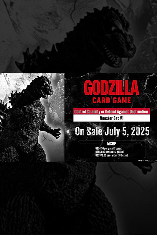 Buy Original Godzilla Card Game: Booster Set #1 Booster Display in US