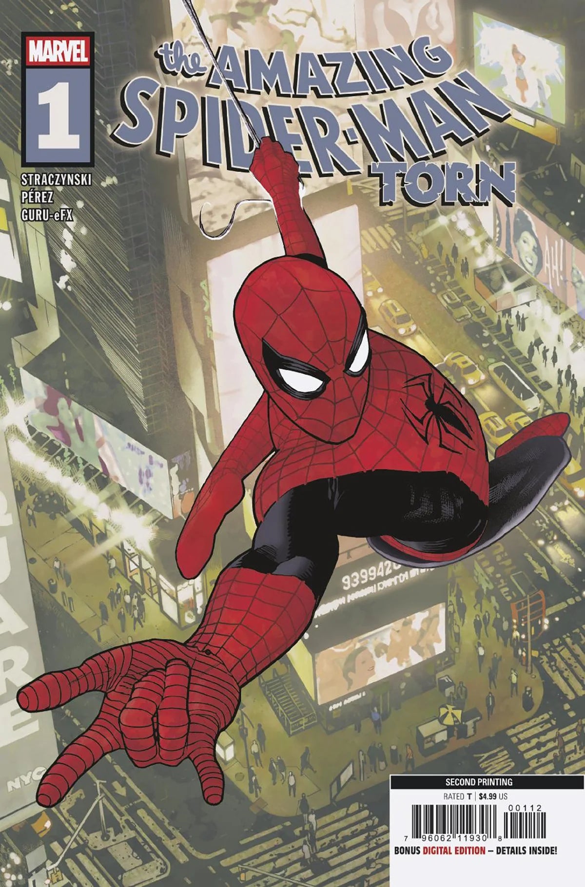 Buy Amazing Spider-Man: Torn (2025) #1 Second Printing Comic Books From Kollect Korner at $4.99 1
