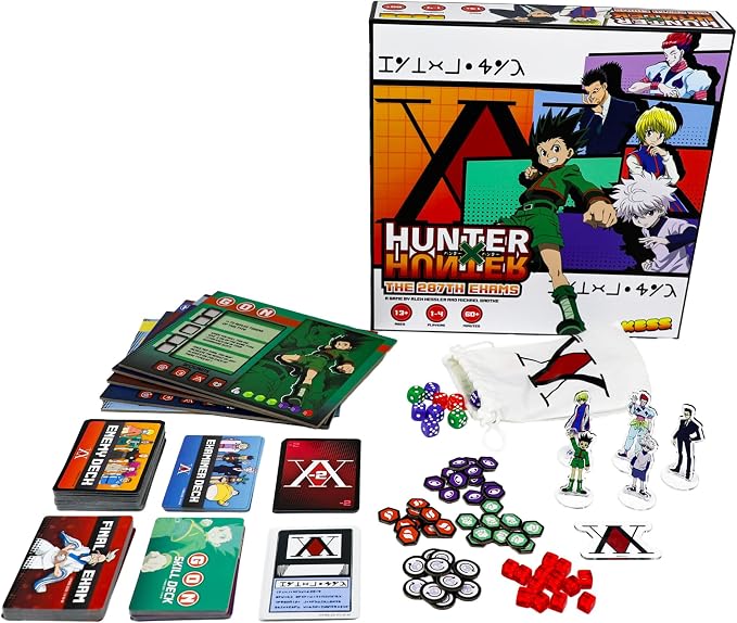 Buy Hunter x Hunter: The 287th Hunter Exams Dice Rolling Adventure Card Board Games From Kollect Korner at $34.99 2