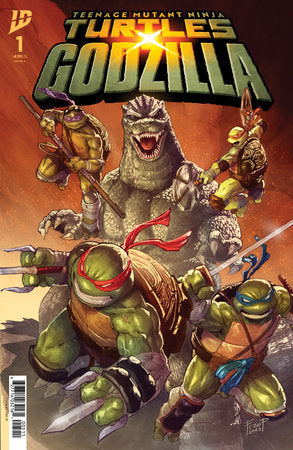 Buy Teenage Mutant Ninja Turtles x Godzilla #1 Comic Books From Kollect Korner at $4.99