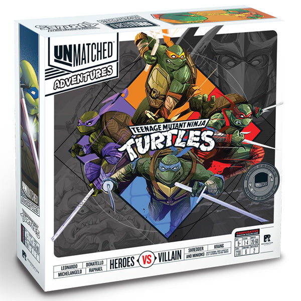 Buy Unmatched Adventures: Teenage Mutant Ninja Turtles Board Games From Kollect Korner at $54.99 1