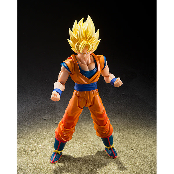 Get Dragon Ball Figure: Tamashii Nations S.H.Figuarts Dragon Ball Z- Super Saiyan Son Goku The Games Begin