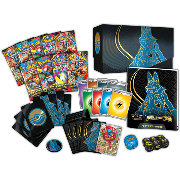 Buy Pokémon TCG: Mega Evolution- Elite Trainer Box Collector Boxes &amp; Tins From Kollect Korner at $71.99 3