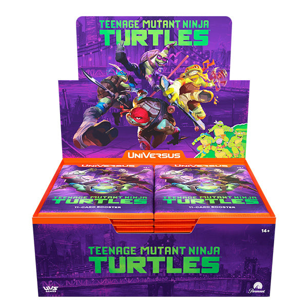 UniVersus CCG: TMNT (Teenage Mutant Ninja Turtles)- Booster Display