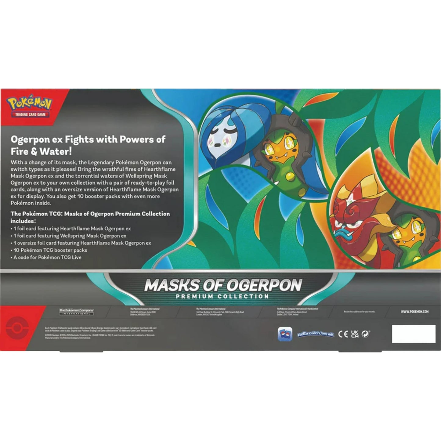 The Pokémon TCG: Masks of Ogerpon Premium Collection (Damaged)