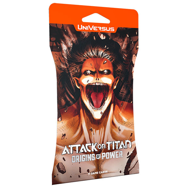 UniVersus CCG: Attack on Titan Origins of Power- Hanging Boosters