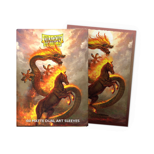 Card Sleeves: New Year 2026 - Fire Horse