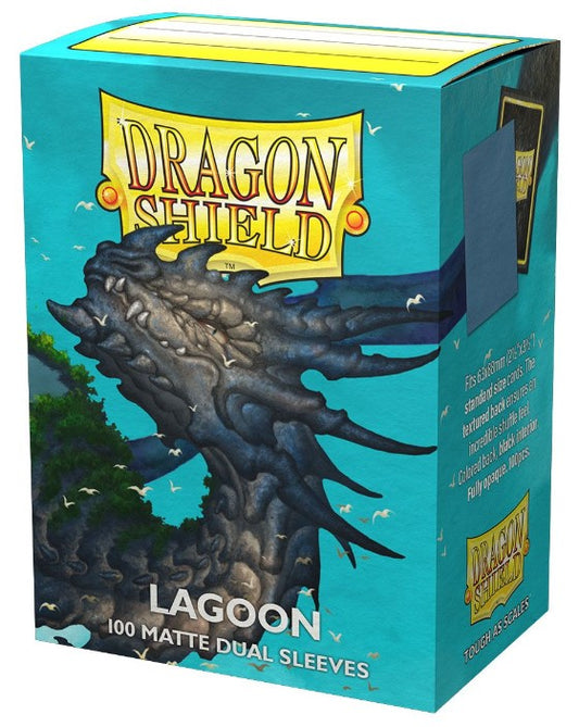 Card Sleeves: Standard Matte Dual - Lagoon 100CT