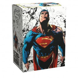 Dragon Shield Sleeves: Standard Matte Dual Art Superman - 100CT