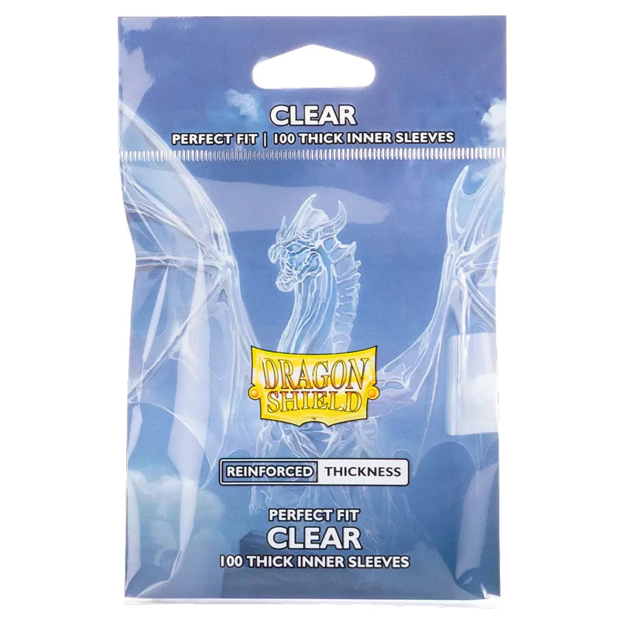 Buy Deck Protector: Perfect Fit: Thick Clear (100) Card Sleeves From Kollect Korner at $7.99 1