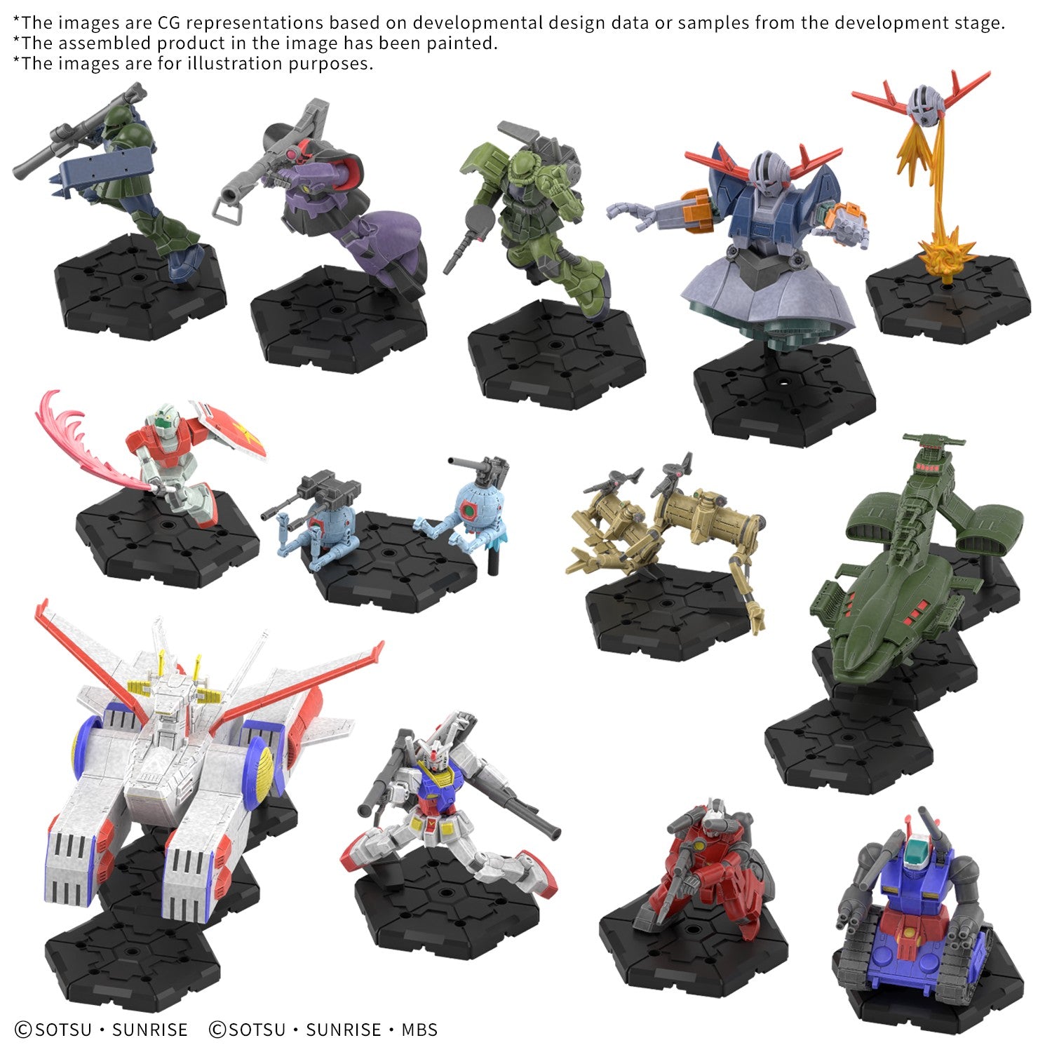Gundam Assemble: Deluxe Set 01