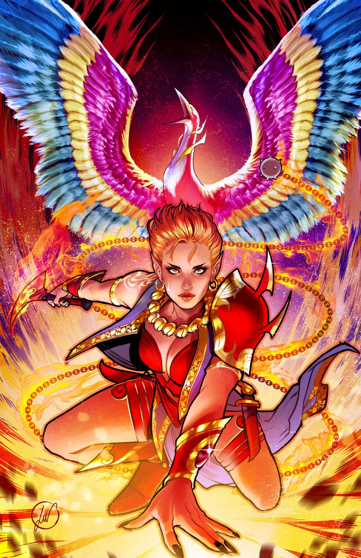 Buy Djinn Hunter #1 Virgin Variant Holofoil Comic Books From Kollect Korner at $60.00 1