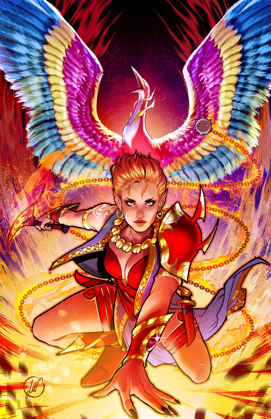Djinn Hunter #1 Virgin Variant Holofoil